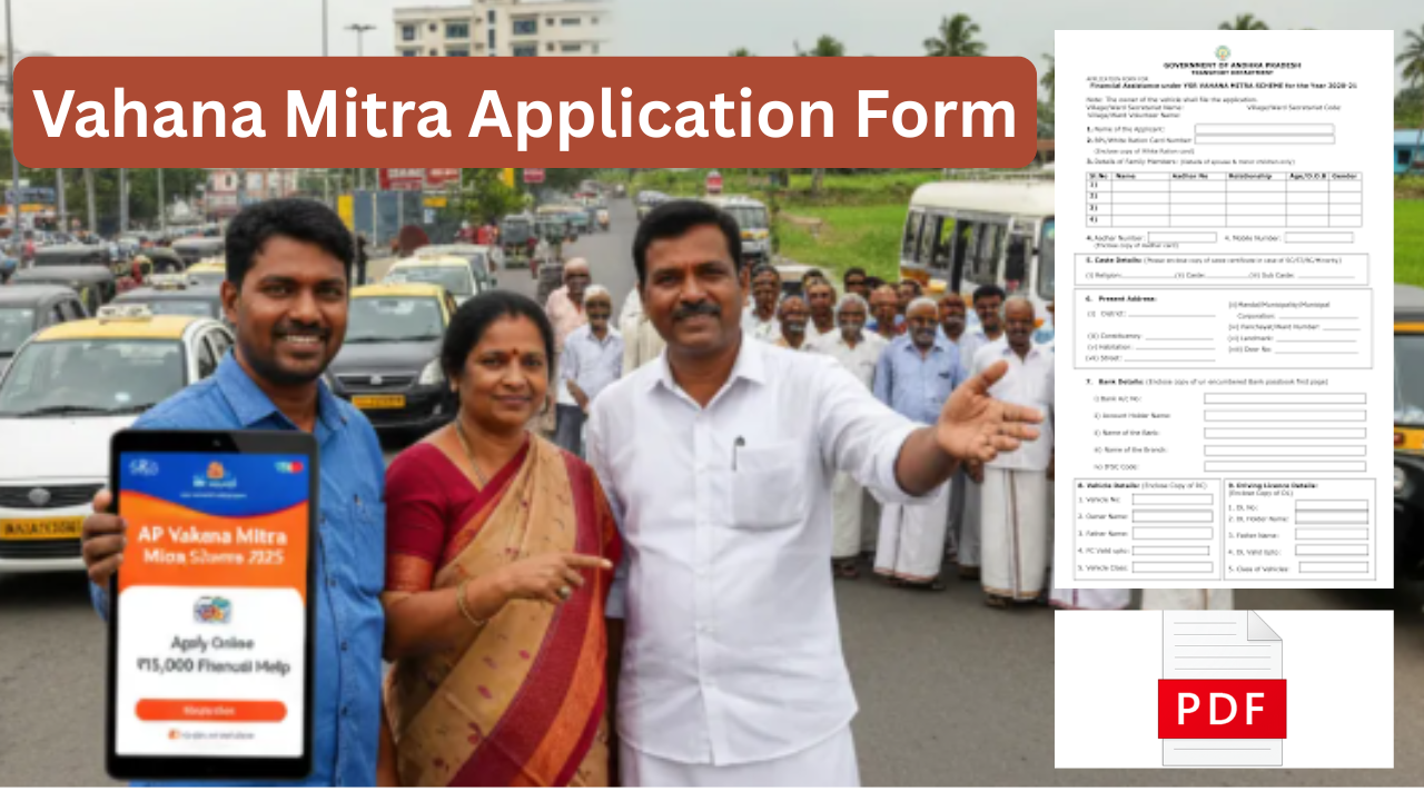 Vahana Mitra Application Form