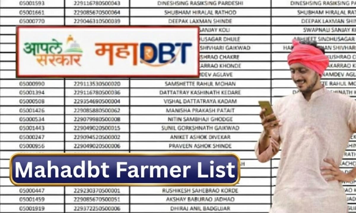 Mahadbt Farmer List
